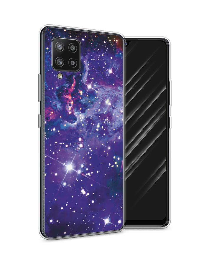 

Чехол Awog на Samsung Galaxy A42 / Самсунг A42 "Яркая галактика", Разноцветный, 2101750-4