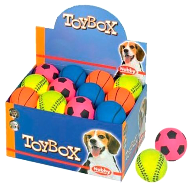 фото Апорт для собак nobby мяч спортивный, в ассортименте, 5.7 см