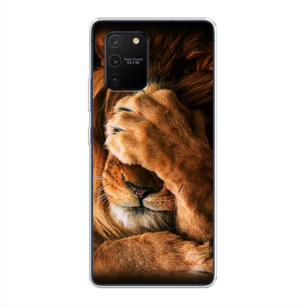 

Чехол Awog на Samsung Galaxy A91/S10 Lite "Львиный стыд", Разноцветный, 29950-1