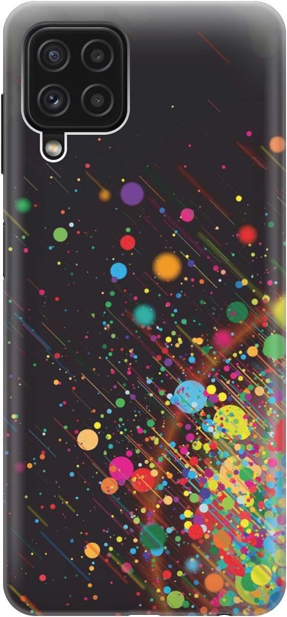 

Чехол на Samsung Galaxy A22 "Яркое настроение", Зеленый;красный, 2148