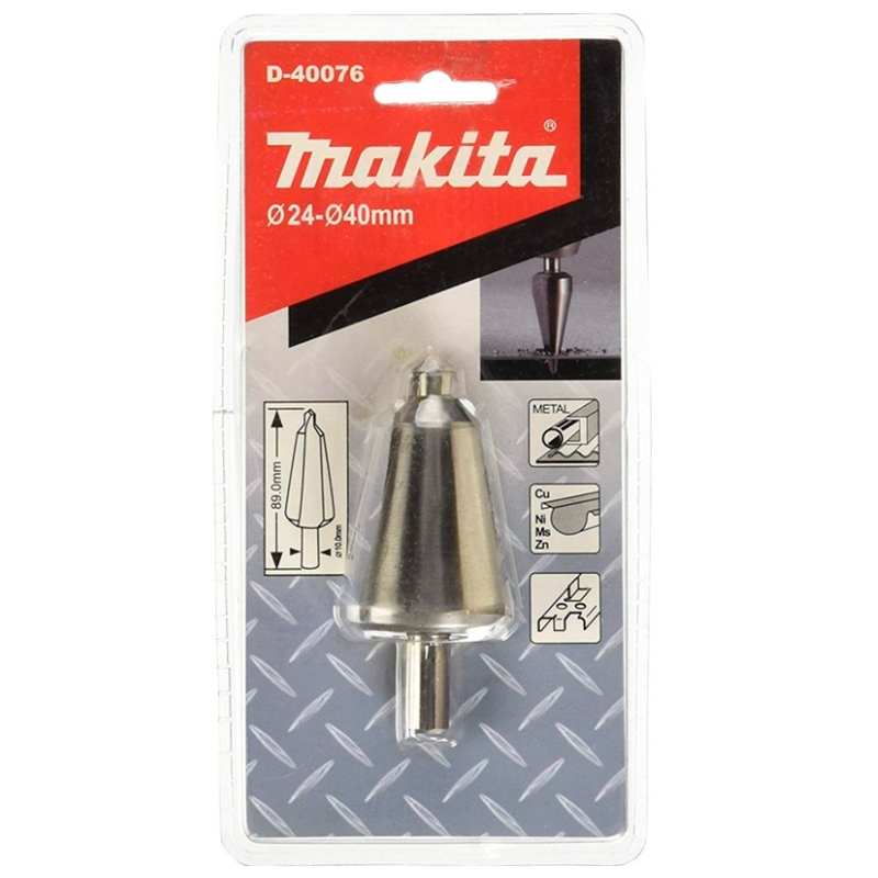

Сверло конусное Makita по металлу 24-40, 6 мм