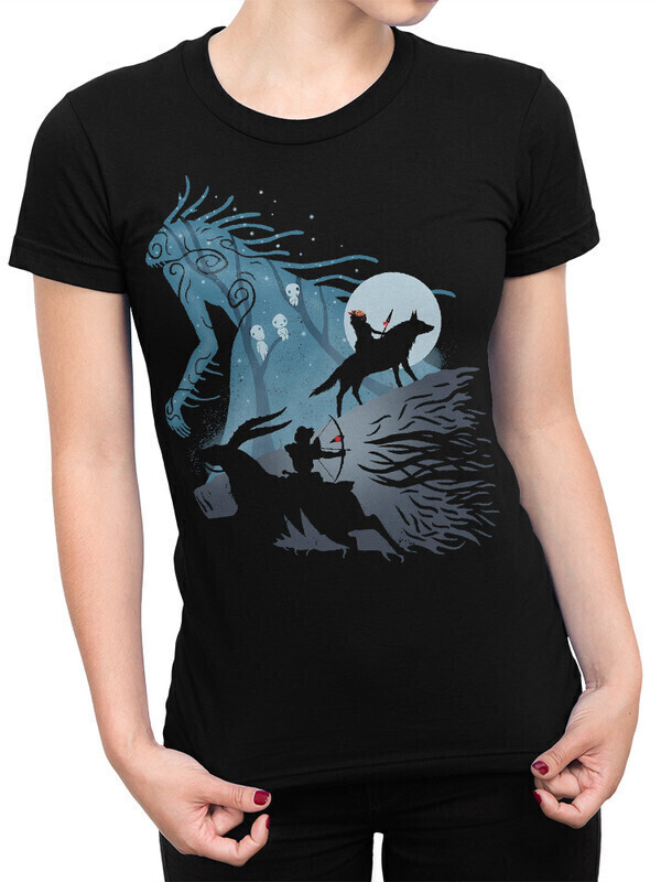 

Футболка женская Dream Shirts Аниме Принцесса Мононоке 1000975-1 черная 3XL, Черный, Аниме Принцесса Мононоке 1000975-1