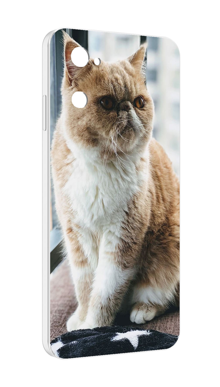 

Чехол MyPads кошка экзот для UleFone Note 12 / Note 12P, Прозрачный, Tocco
