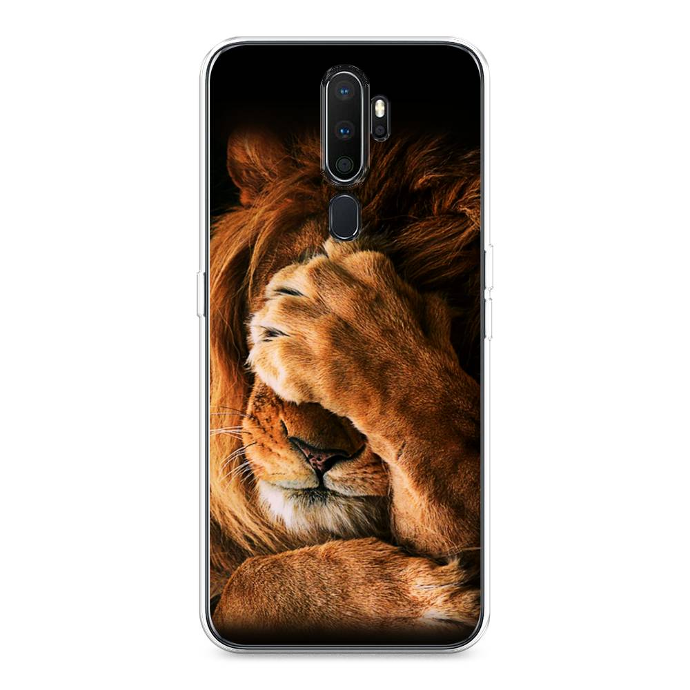 

Чехол Awog на Oppo A5/A9 2020 "Львиный стыд", Разноцветный, 251950-1
