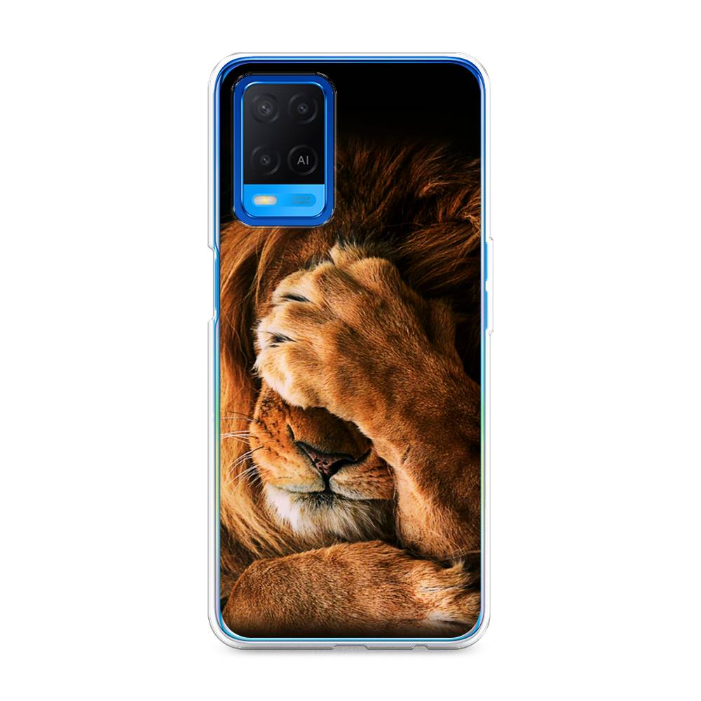 

Чехол Awog на Oppo A54 "Львиный стыд", Разноцветный, 256150-1