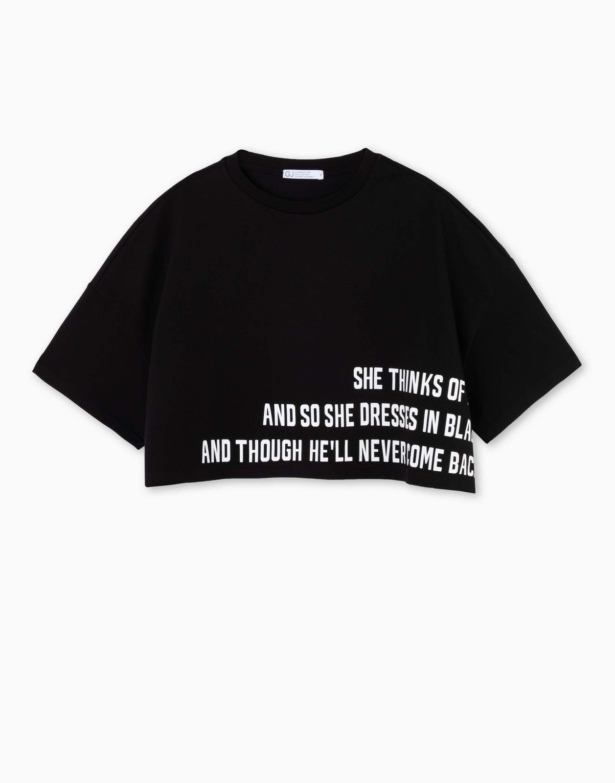 

Футболка женская Gloria Jeans GKT023226 черный L/170, GKT023226