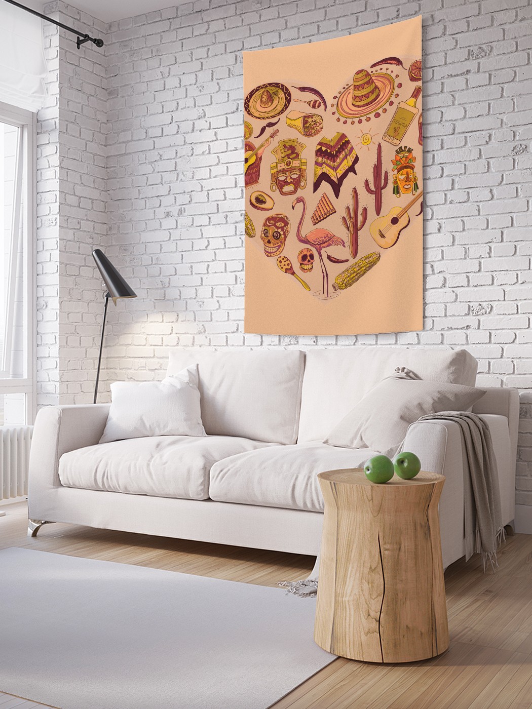 

Тапестри декоративное панно с фотопечатью tp_100849_150x200 JoyArty