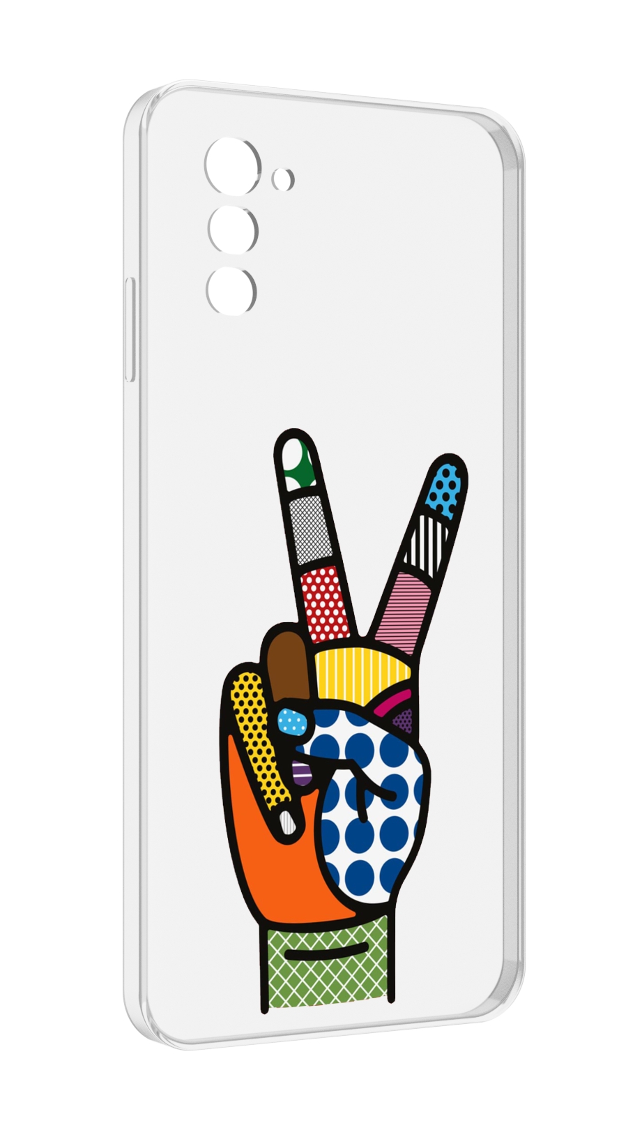 

Чехол MyPads йоу пальчики для UleFone Note 12 / Note 12P, Прозрачный, Tocco