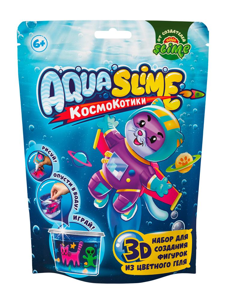 фото Набор для слайма slime aqua, космокотитки, малый aq003