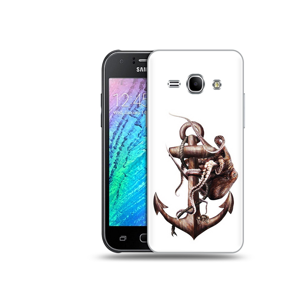 

Чехол MyPads Tocco для Samsung Galaxy J1 ржавый якорь (PT26162.569.579), Прозрачный, Tocco