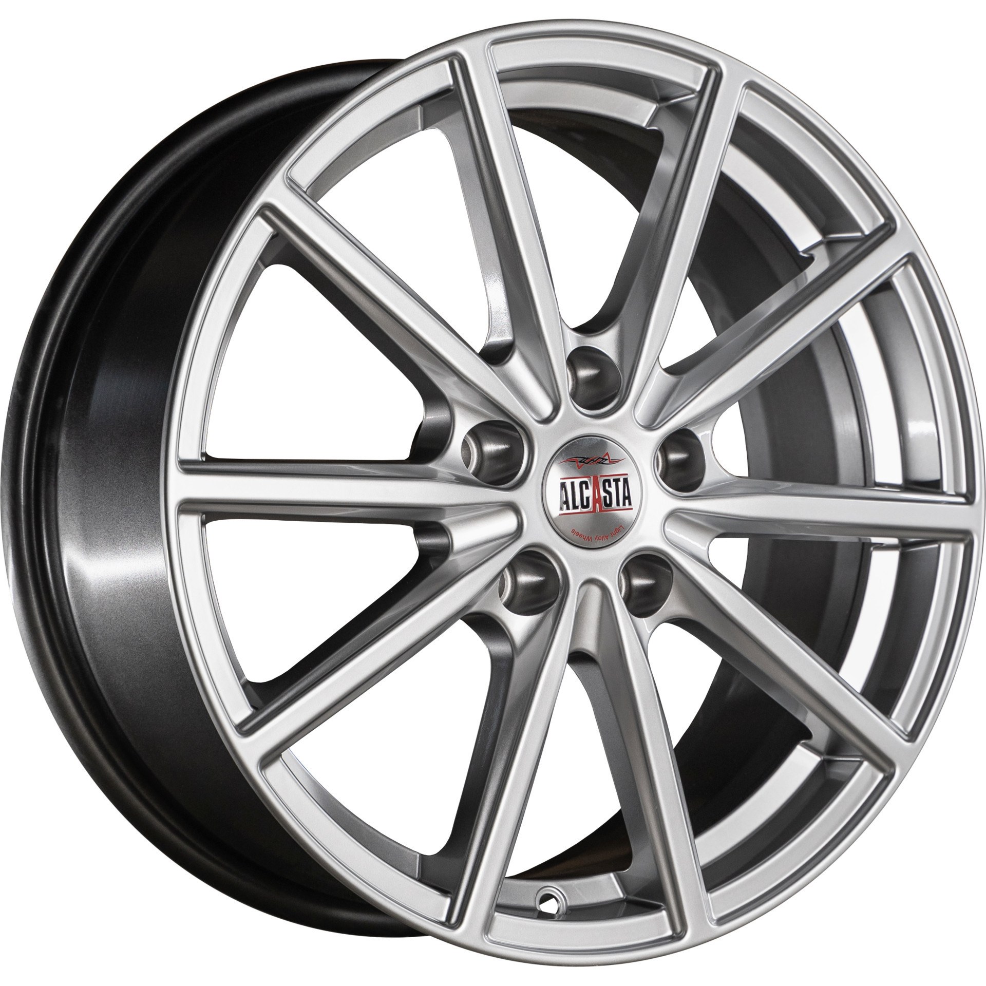 

Колесный диск ALCASTA M61 7x17/5x114.3 ET45 D54.1 HS, Серебристый