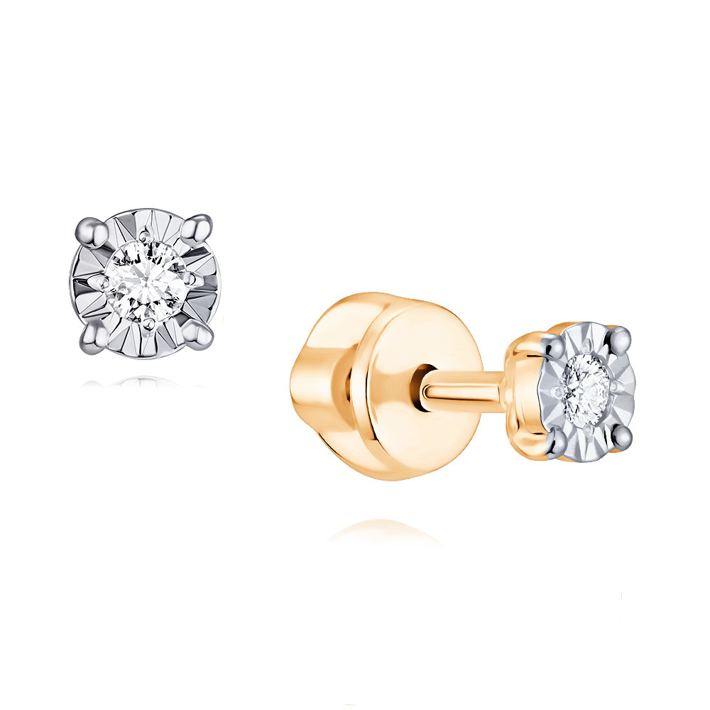 

Серьги из золота ADAMAS 21039674/01-А502Д-41, бриллиант, 21039674/01-А502Д-41