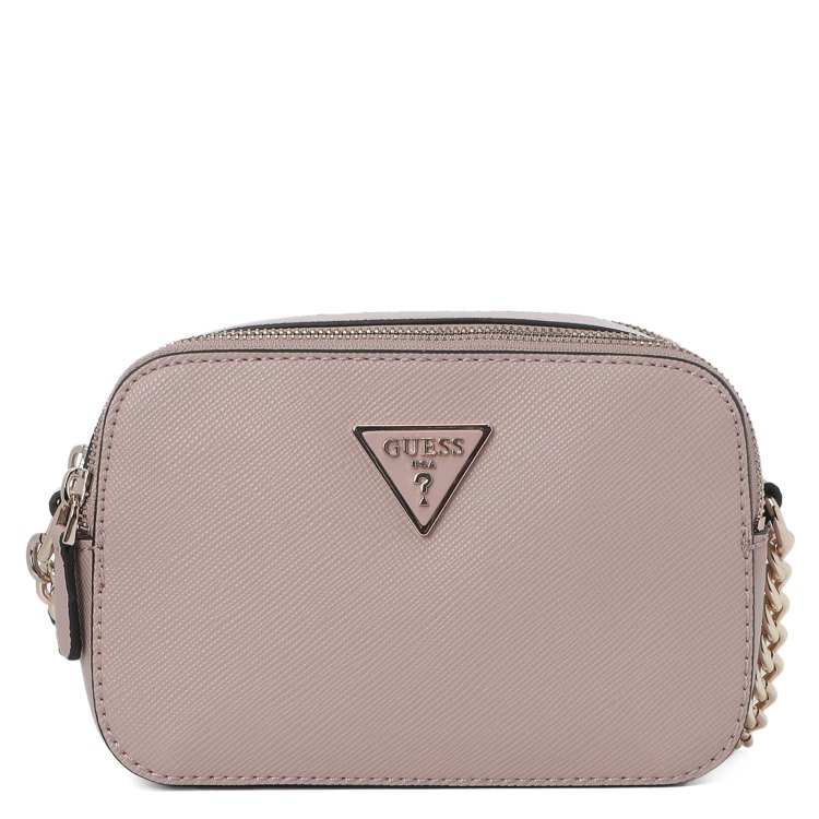 фото Сумка женская guess noelle crossbody camera розовый