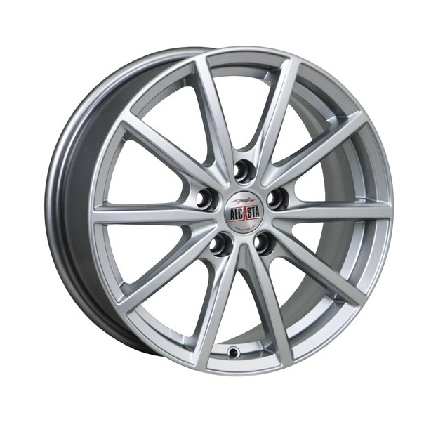 

Колесный диск ALCASTA M61 7x17/5x114.3 ET37 D66.6 HS, Серебристый