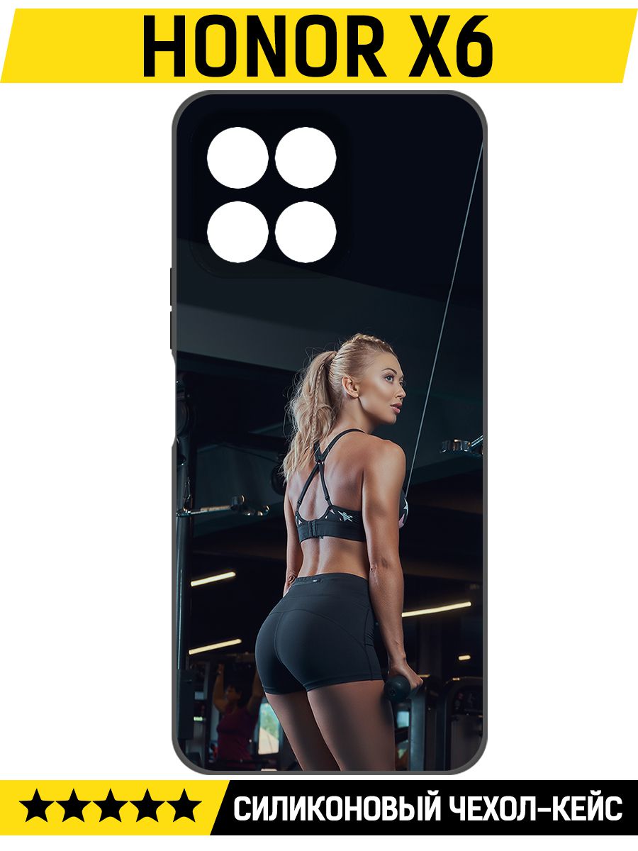 Чехол-накладка Софт Шорты женские для Honor X6
