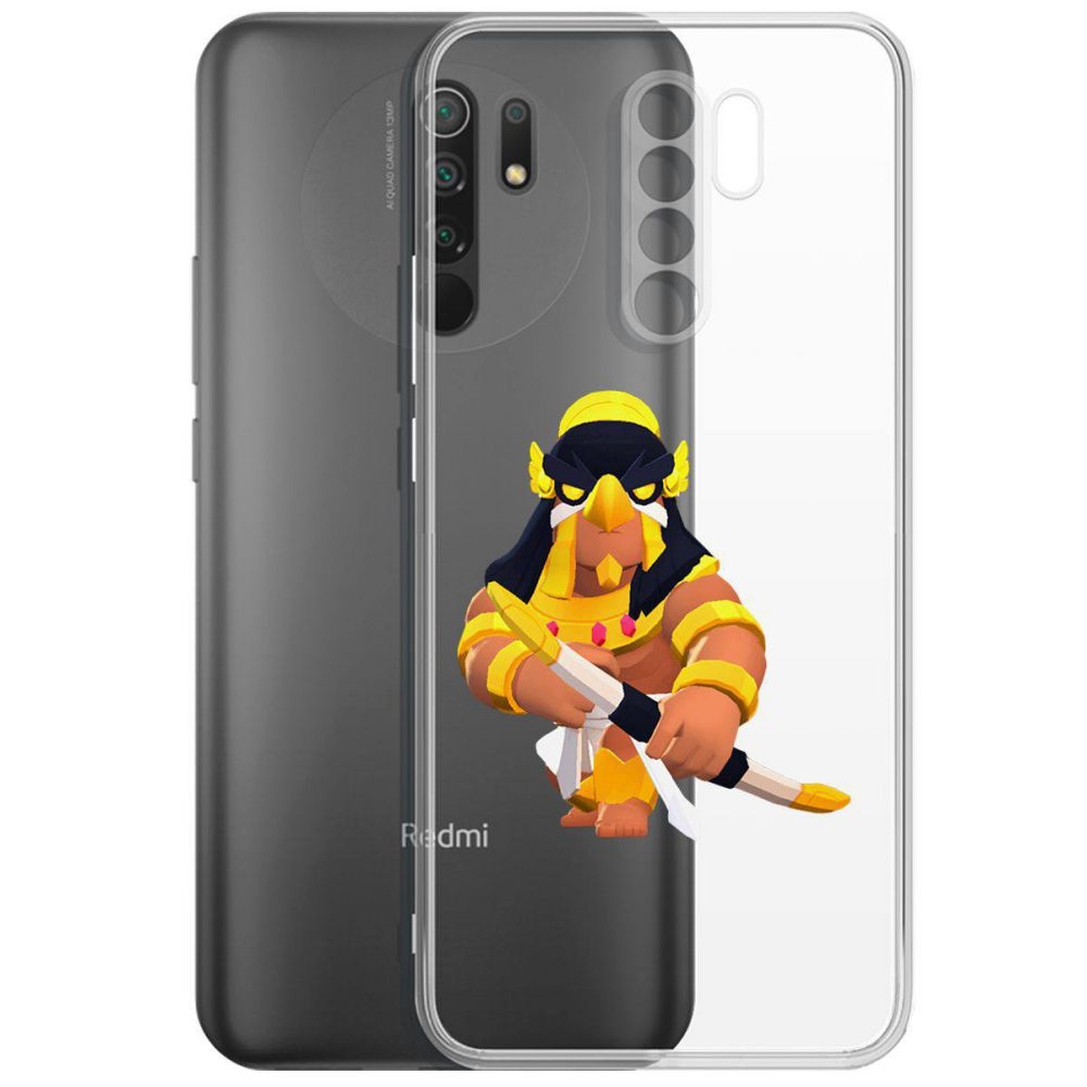 

Чехол-накладка Brawl Stars-Бо Хорус для Xiaomi Redmi 9