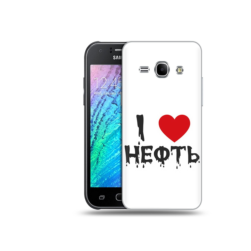 

Чехол MyPads Tocco для Samsung Galaxy J1 нефть (PT26162.569.522), Прозрачный, Tocco