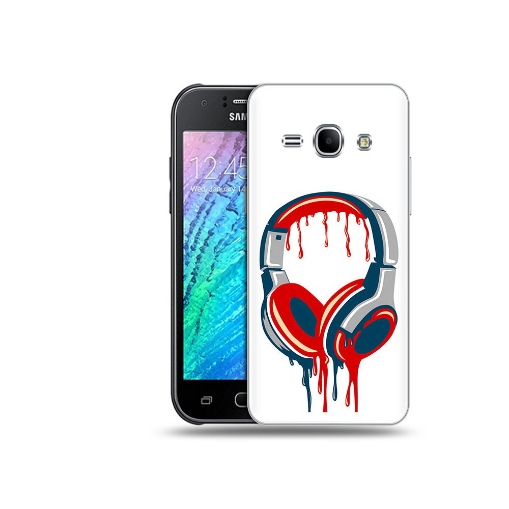 

Чехол MyPads Tocco для Samsung Galaxy J1 не делай громко (PT26162.569.517), Прозрачный, Tocco