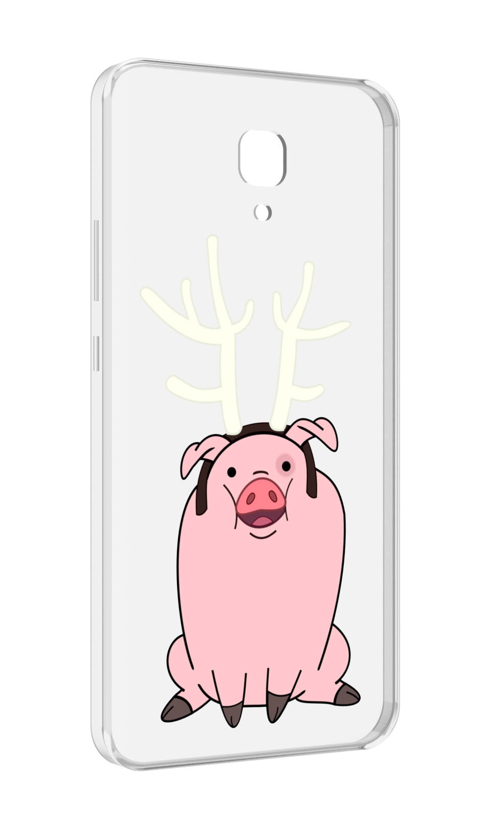 

Чехол MyPads поросенок-с-рогами для Meizu M5 Note, Прозрачный, Tocco