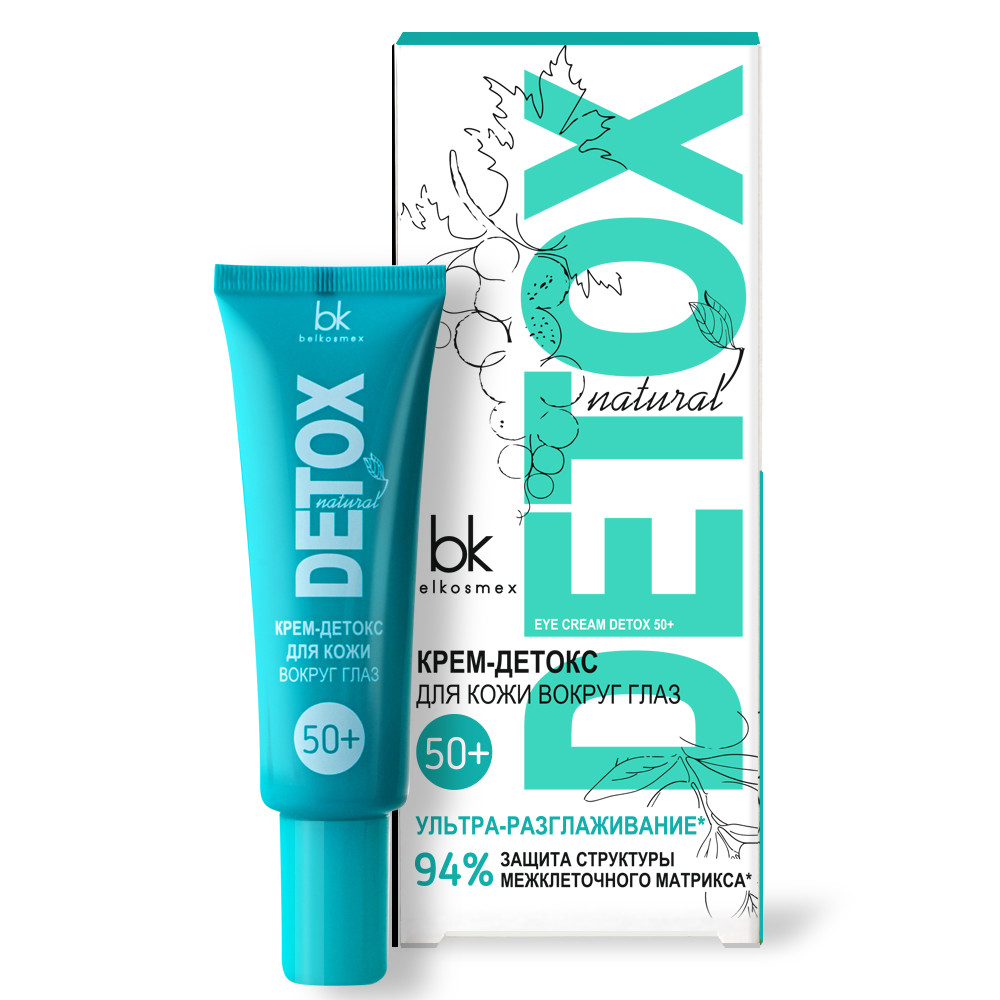 

Крем-детокс для кожи вокруг глаз 50+ Belkosmex "Detox", 25 г