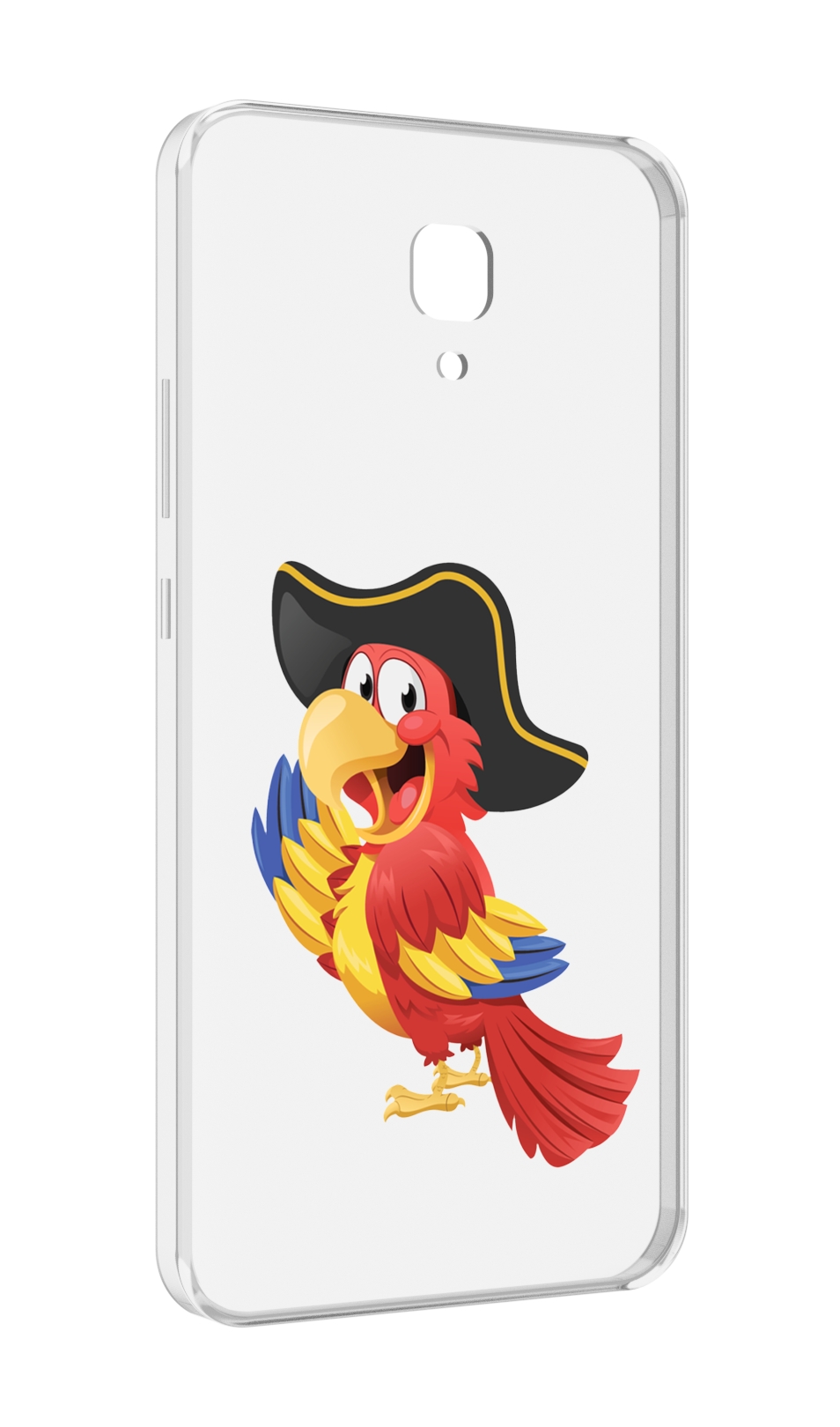 

Чехол MyPads попугай-пират для Meizu M5 Note, Прозрачный, Tocco