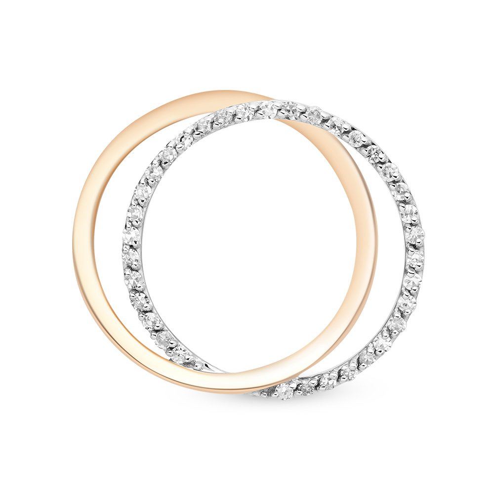 

Бегунок из красного золота 585Gold 103002038, бриллиант, 103002038