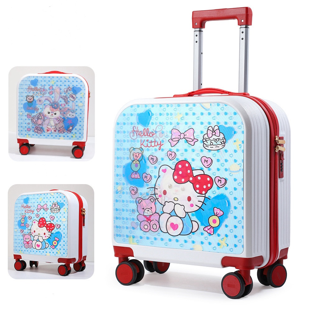 Чемодан детский Sanrio MyMelody HelloKitty 3D 38 л