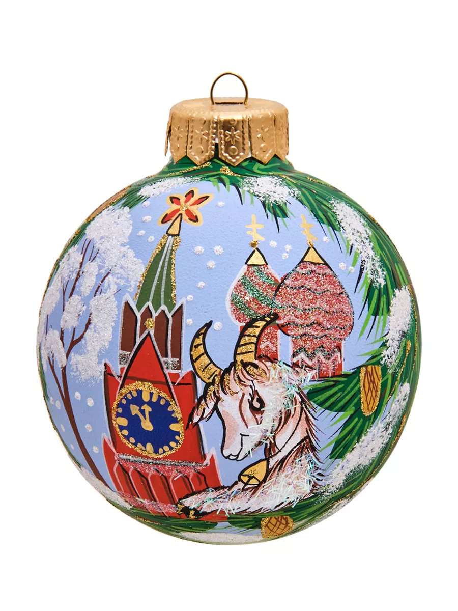

Набор елочных игрушек Козочка 8 см, 7 шт, art155toy1293 ,разноцветный