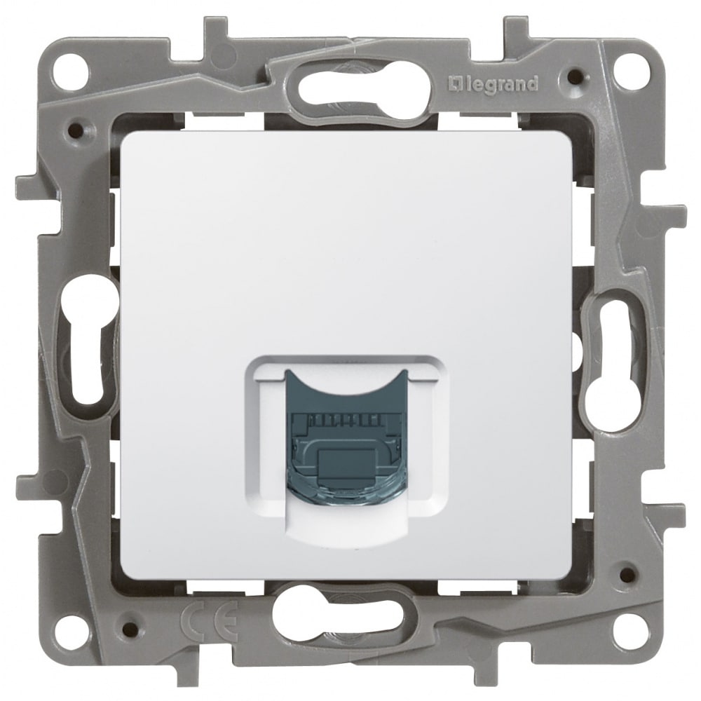 

Одноместная компьютерная розетка Legrand ETIKA