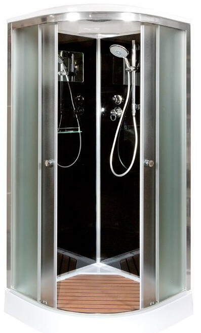 

Душевая кабина Deto B01S BLACK, B01S BLACK