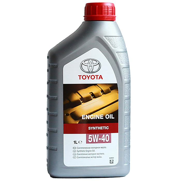 

Моторное масло Toyota синтетическое 5W40 Engine Oil Synthetic A3/B3/B4 SL/SF 1л