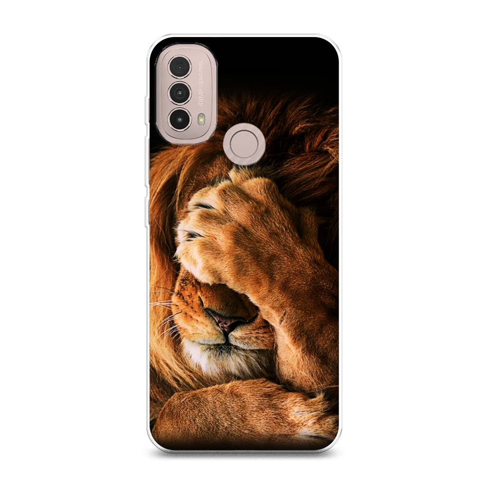 

Чехол Awog на Lenovo K14 Plus/Motorola Moto E20/E30/E40 "Львиный стыд", Разноцветный, 243650-1