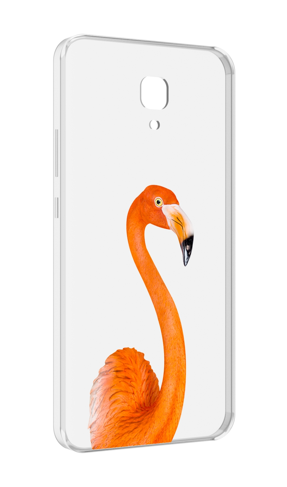 

Чехол MyPads оранжевый-фламинго для Meizu M5 Note, Прозрачный, Tocco