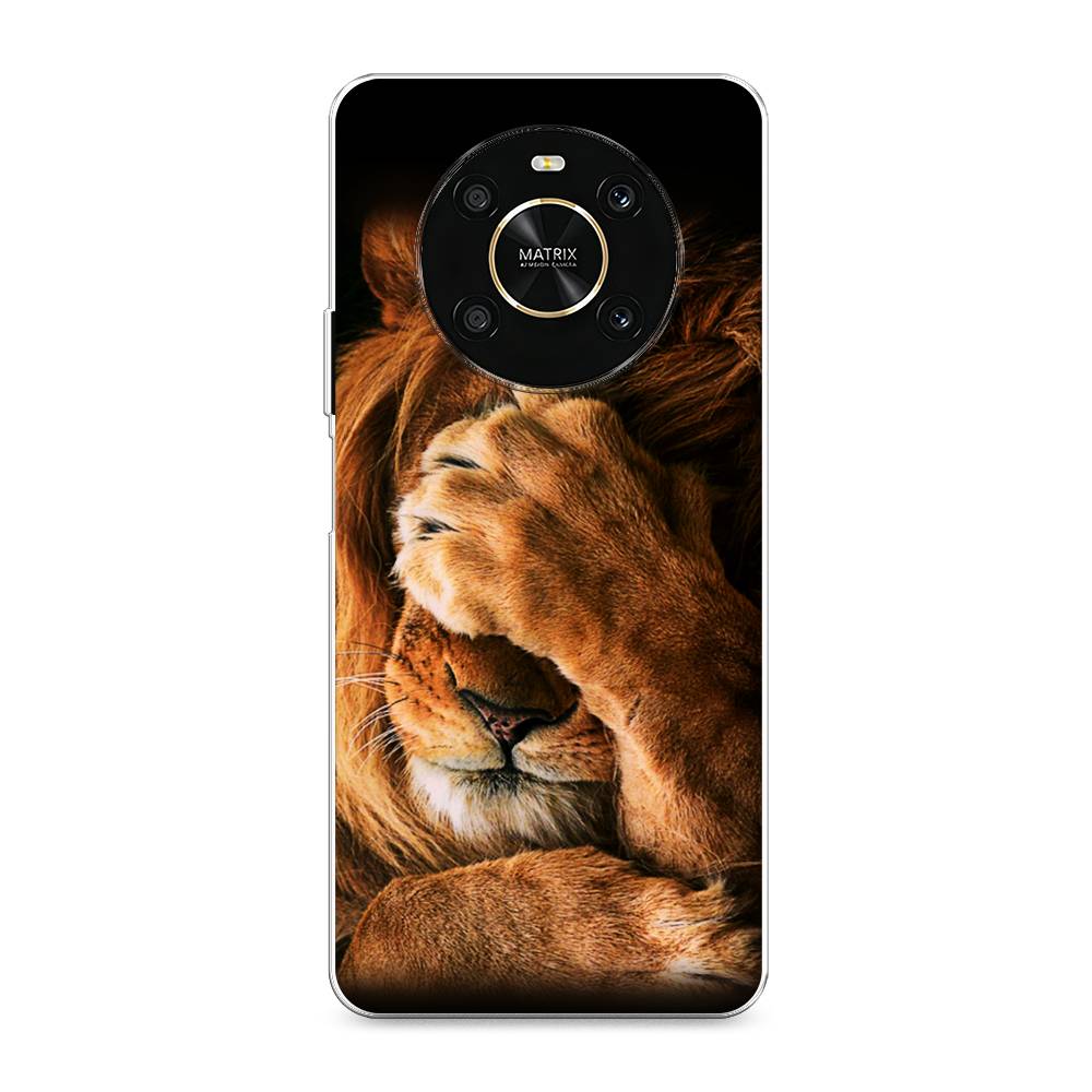 

Чехол Awog на Honor X9 4G/Magic4 Lite 4G "Львиный стыд", Разноцветный, 6108150-1