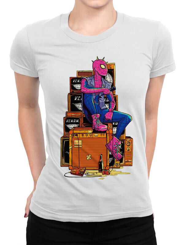 

Футболка женская Dream Shirts Паук Панк 5000710-1 белая M, Белый, Паук Панк 5000710-1