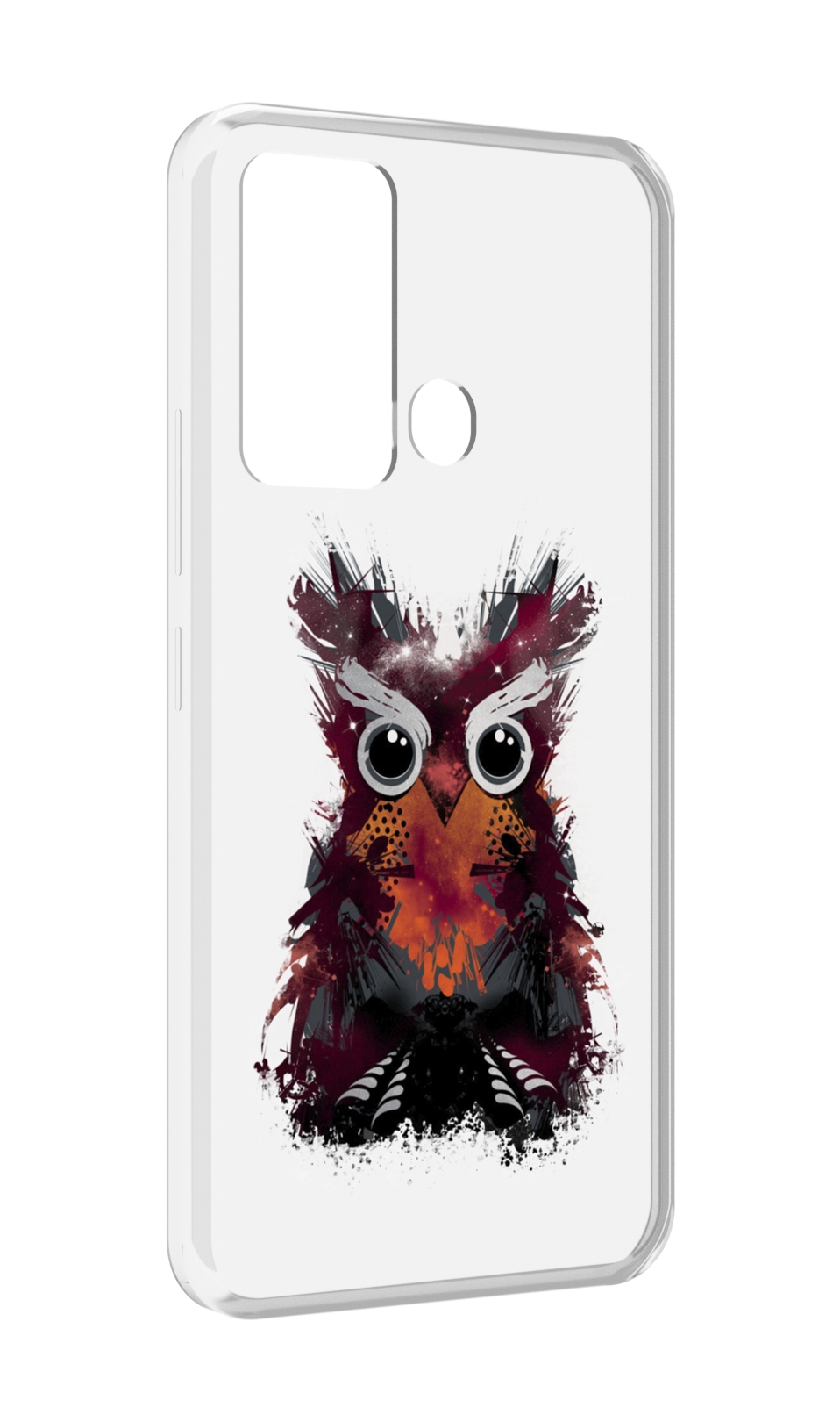 

Чехол MyPads Необычная сова для ITEl Vision 3, Прозрачный, Tocco