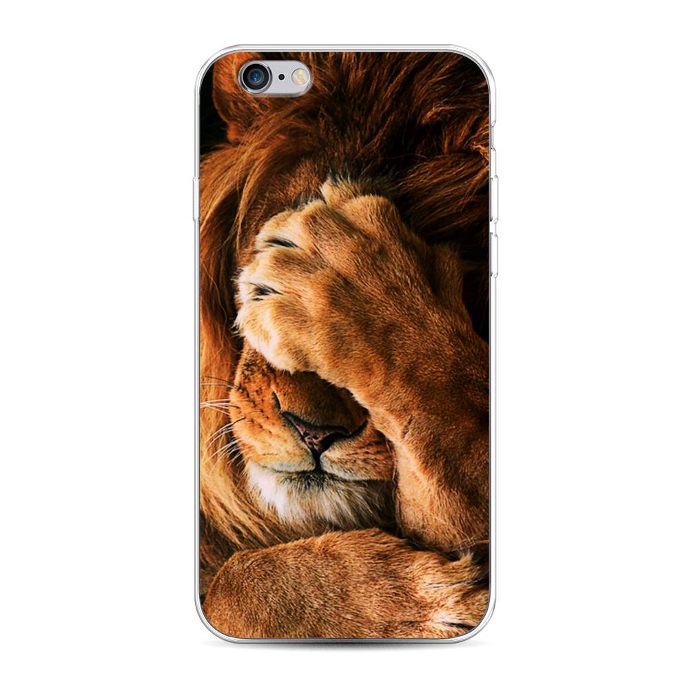 

Чехол Awog на Apple iPhone 6S / Айфон 6S "Львиный стыд", Разноцветный, 0104S50-1