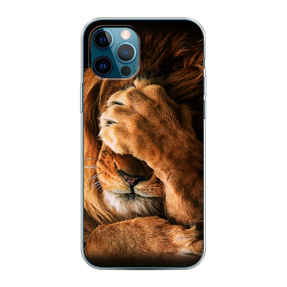 

Чехол Awog на Apple iPhone 12 Pro / Айфон 12 Pro "Львиный стыд", Разноцветный, 12850-1