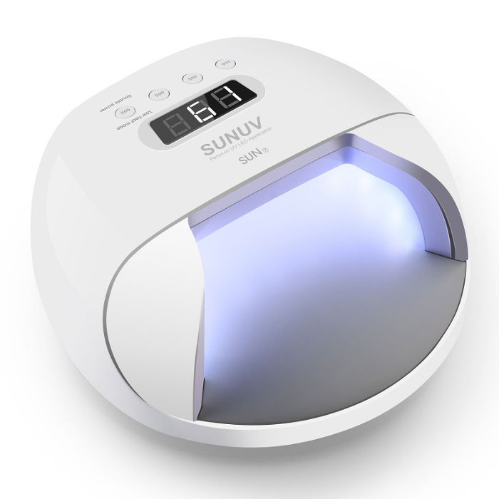 

SUNUV, Лампа SUN 7 LED+UV 48W, 1 шт, Белый