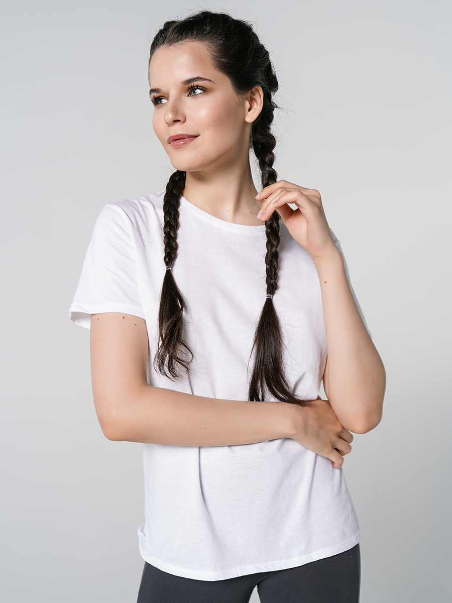 

Футболка женская ТВОЕ 82684 белая XS, 82684