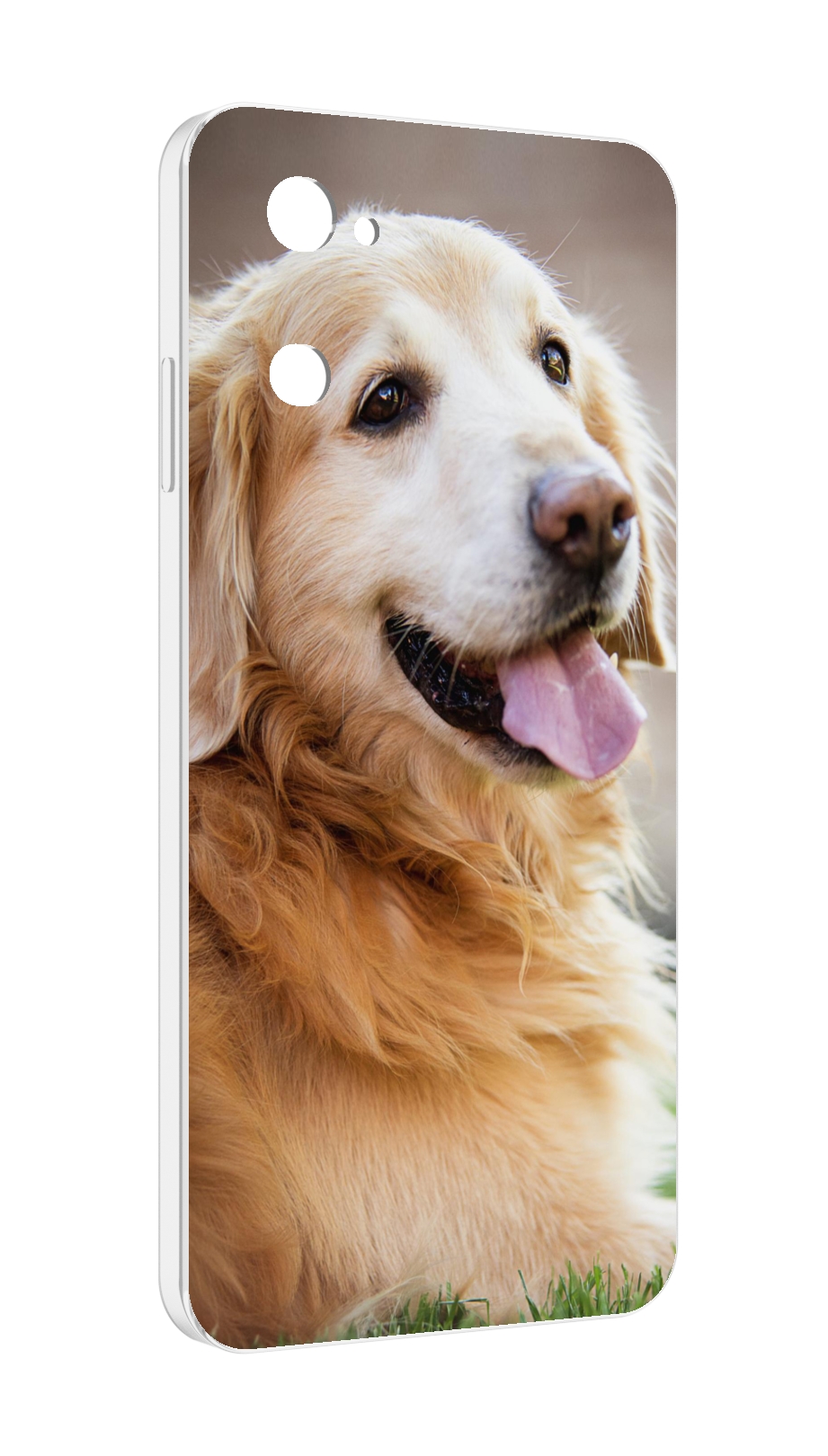 Чехол MyPads золотистыи? ретривер для UleFone Note 12 / Note 12P