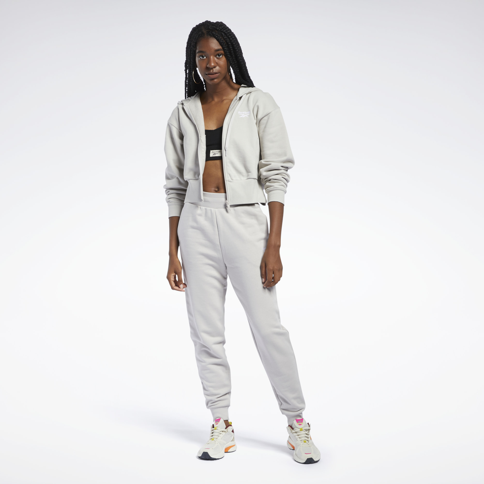 

Спортивные брюки женские Reebok GJ4966 белые L, Белый, GJ4966