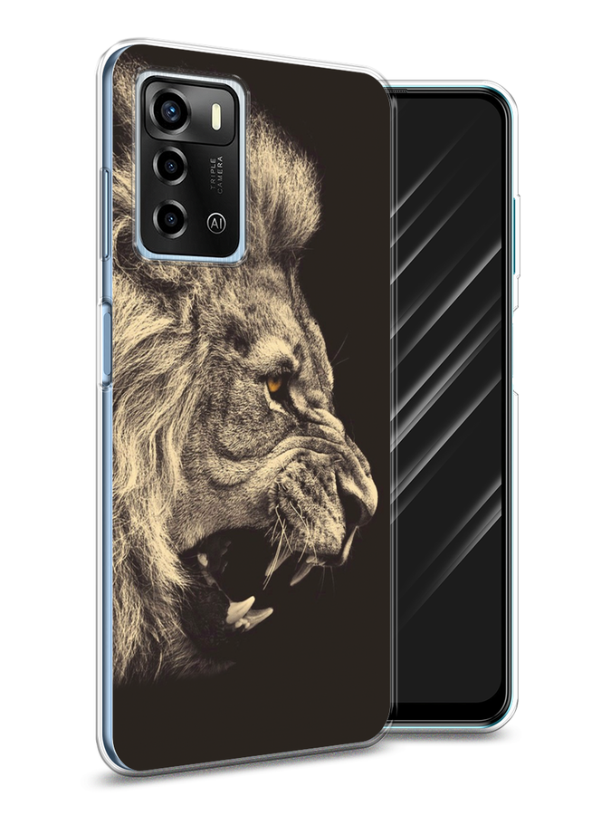 

Чехол Awog на ZTE Blade V40 Vita / ЗТЕ Блэйд V40 Vita "Львиный рык 2", Разноцветный, 135650-1