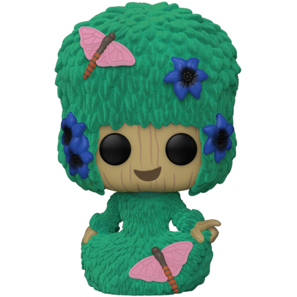 

Фигурка Funko POP! Bobble Marvel I Am Groot Fancy Groot Marie Hair FL Exc 73531, 11,5 см