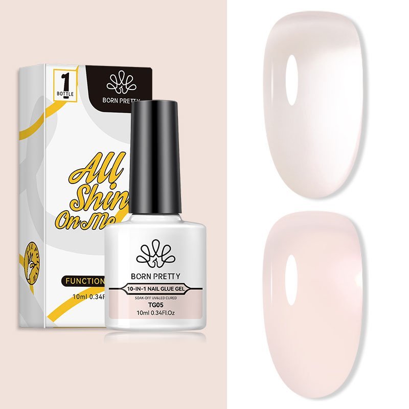 Born Pretty Универсальный гель 56913-05 10-in-1 Nail Glue 10 мл 490₽