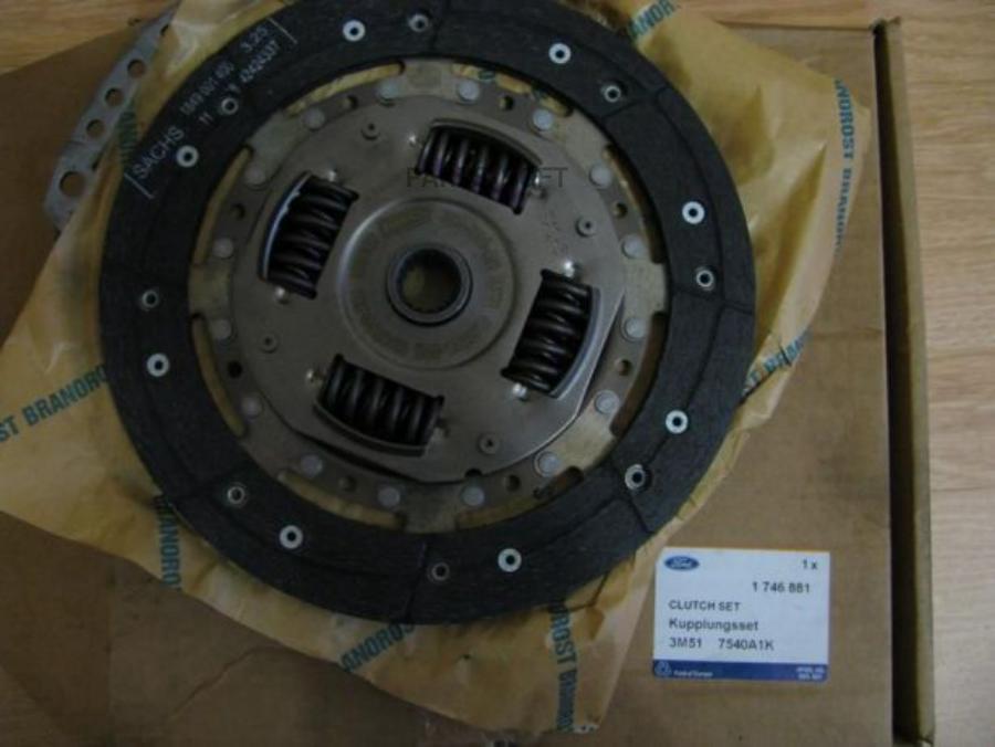 

FORD 1746881 Сцепление, Zetec-S 1.6 DOHC EFI [ORG] () 1шт