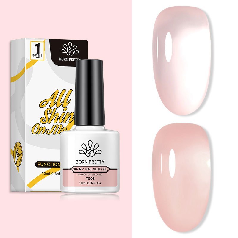 Born Pretty, Универсальный гель 56913-03 10-in-1 Nail Glue, 10 мл