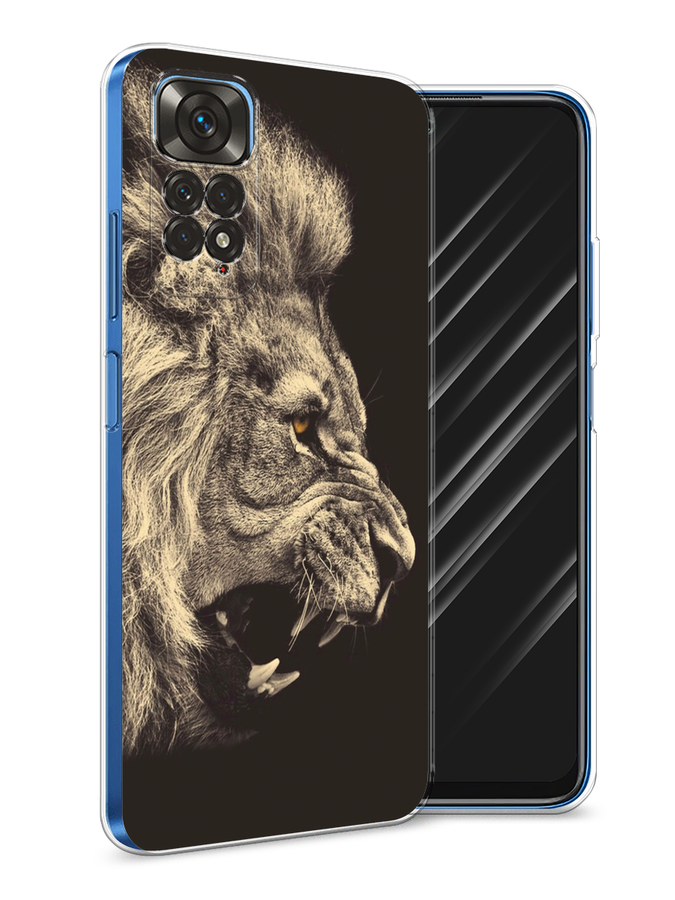 

Чехол Awog на Xiaomi Redmi Note 11 4G Global/Redmi Note 11S "Львиный рык 2", Разноцветный, 313850-1