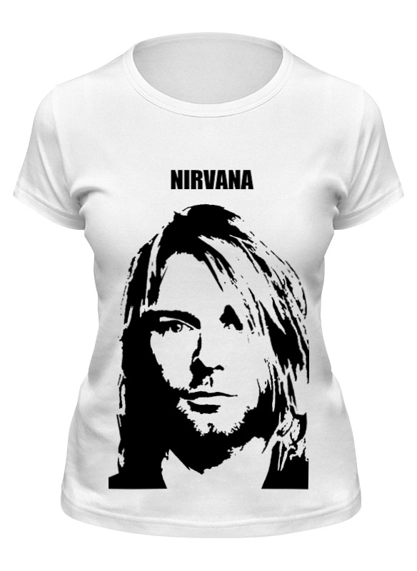 

Футболка женская Printio Nirvana белая 2XL, Белый, Nirvana