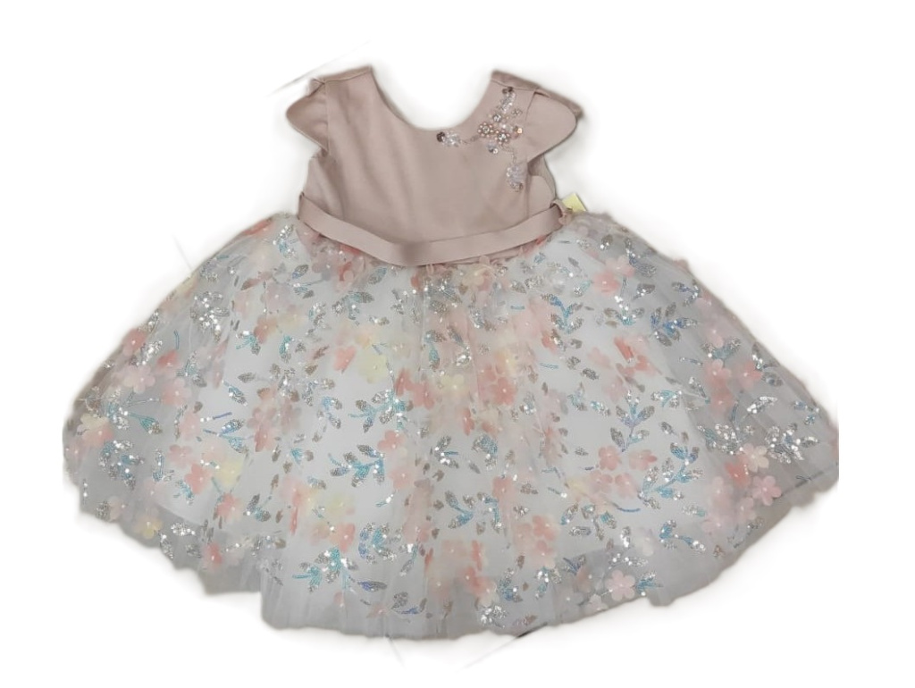 Платье детское Beggi Ceremony 76120, розовый, 98